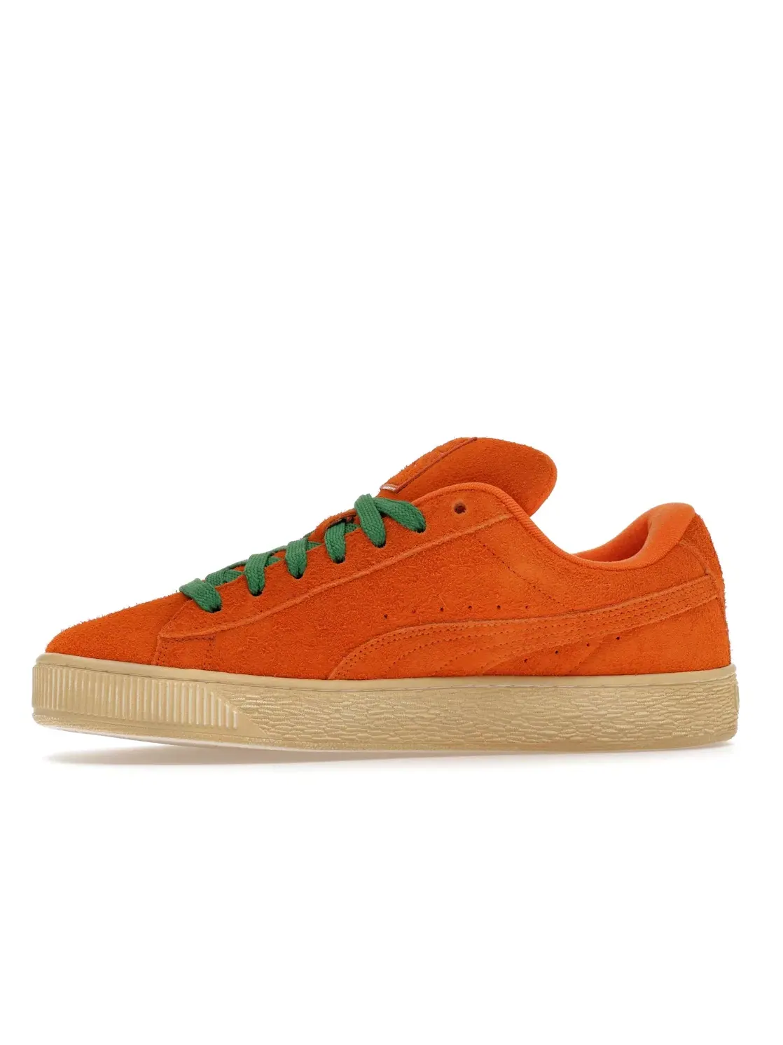 Мужские кроссовки Lifestyle Puma Suede XL — изображение 3 из 4, оранжевый/белый