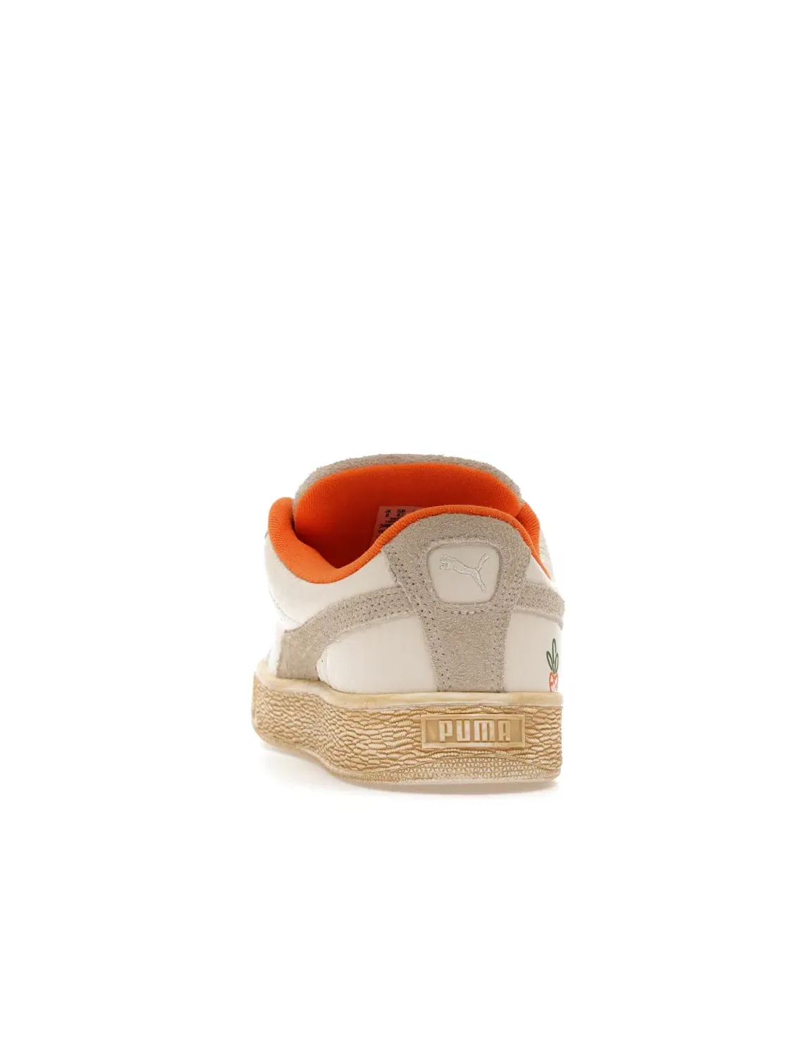 Мужские кроссовки Lifestyle Puma Suede XL Puma — изображение 4 из 4, белый/оранжевый
