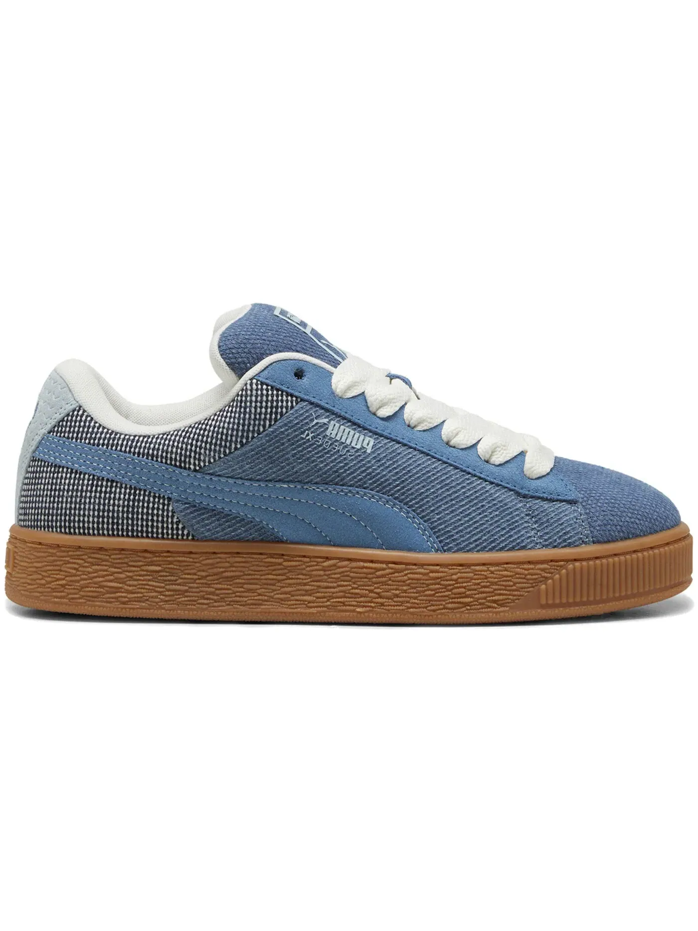 Мужские кроссовки Lifestyle Puma Suede XL Puma — изображение 1 из 1, синий/серый