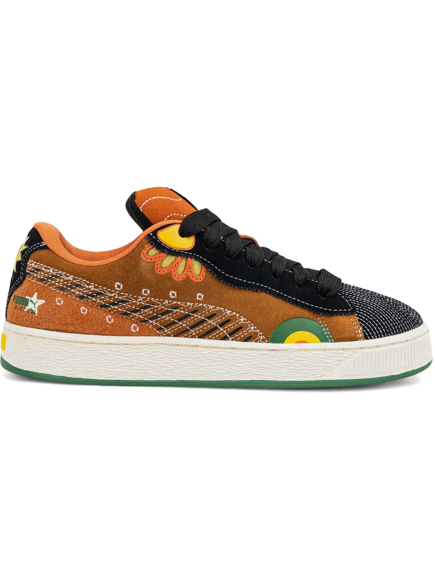 Мужские кроссовки с замшевым верхом Puma Suede XL — изображение 1 из 1, черный