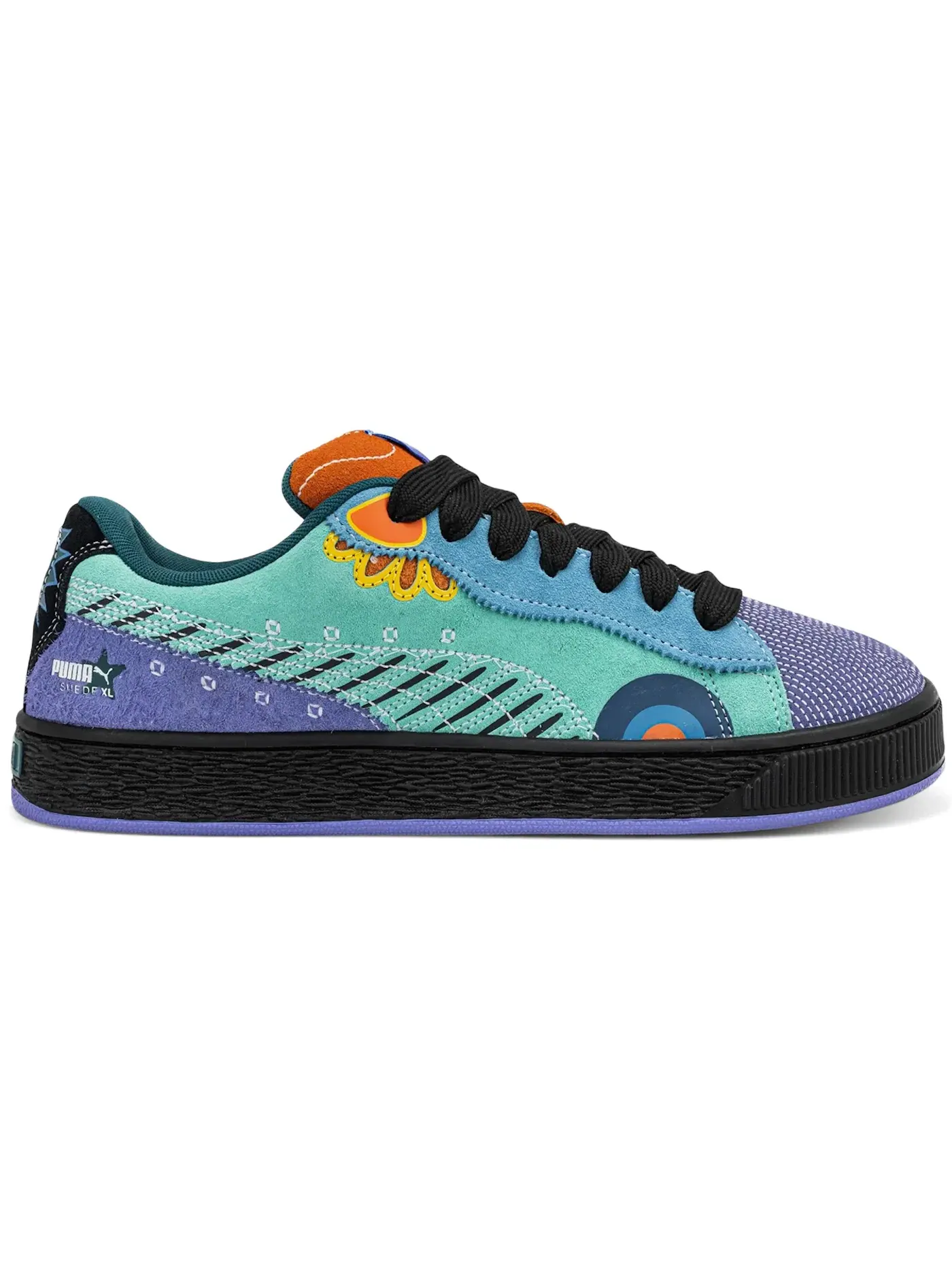 Мужские кроссовки с замшевым верхом Puma Suede XL Puma — изображение 1 из 1, фиолетовый