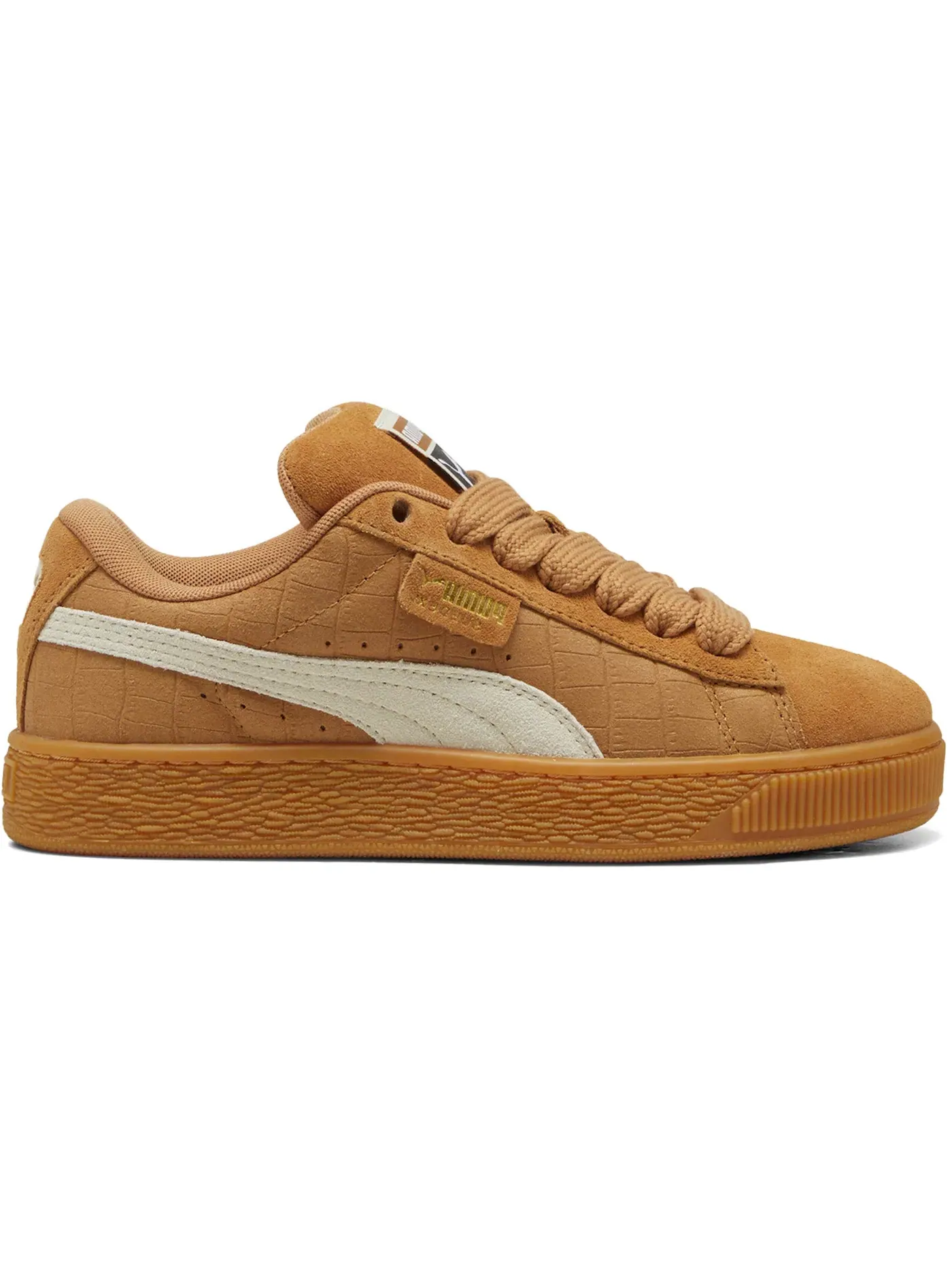 Женские кроссовки Lifestyle Puma Suede XL Elevated Puma, Caramel Latte/Gum — изображение 1 из 1