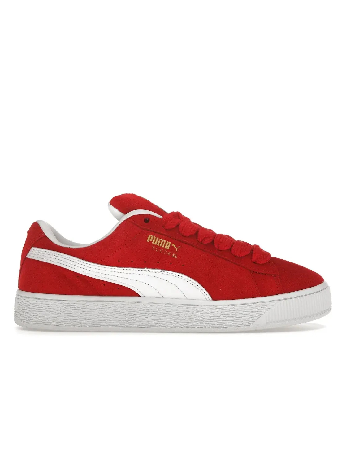 Мужские кроссовки lifestyle Puma Suede XL Puma — изображение 1 из 4, красный/белый