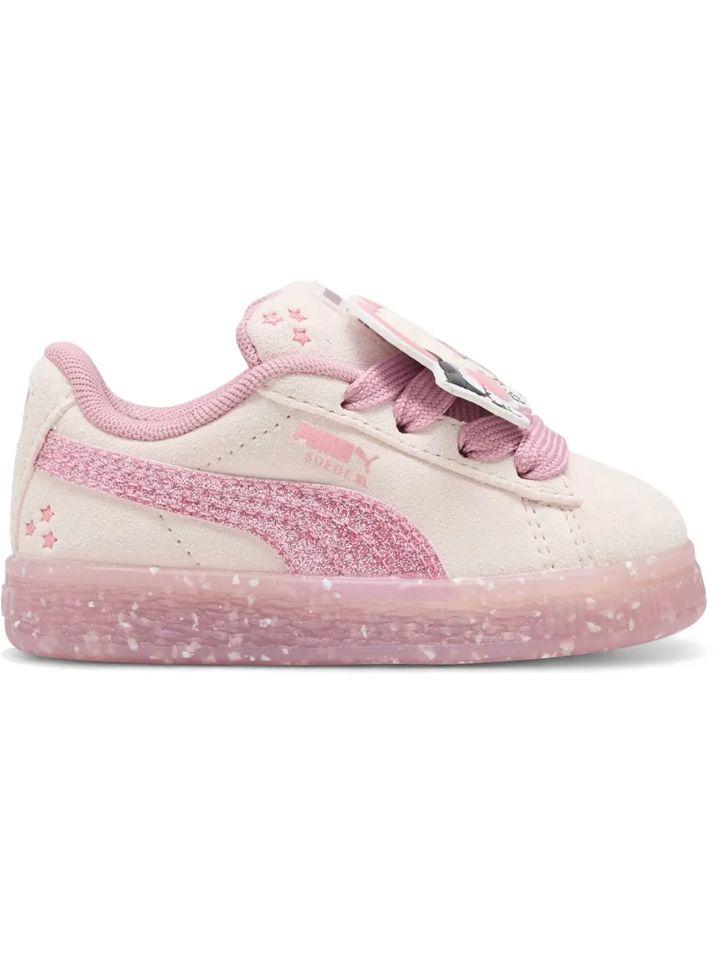 Детские кроссовки с замшевым верхом Puma Suede XL Puma — изображение 1 из 1, розовый