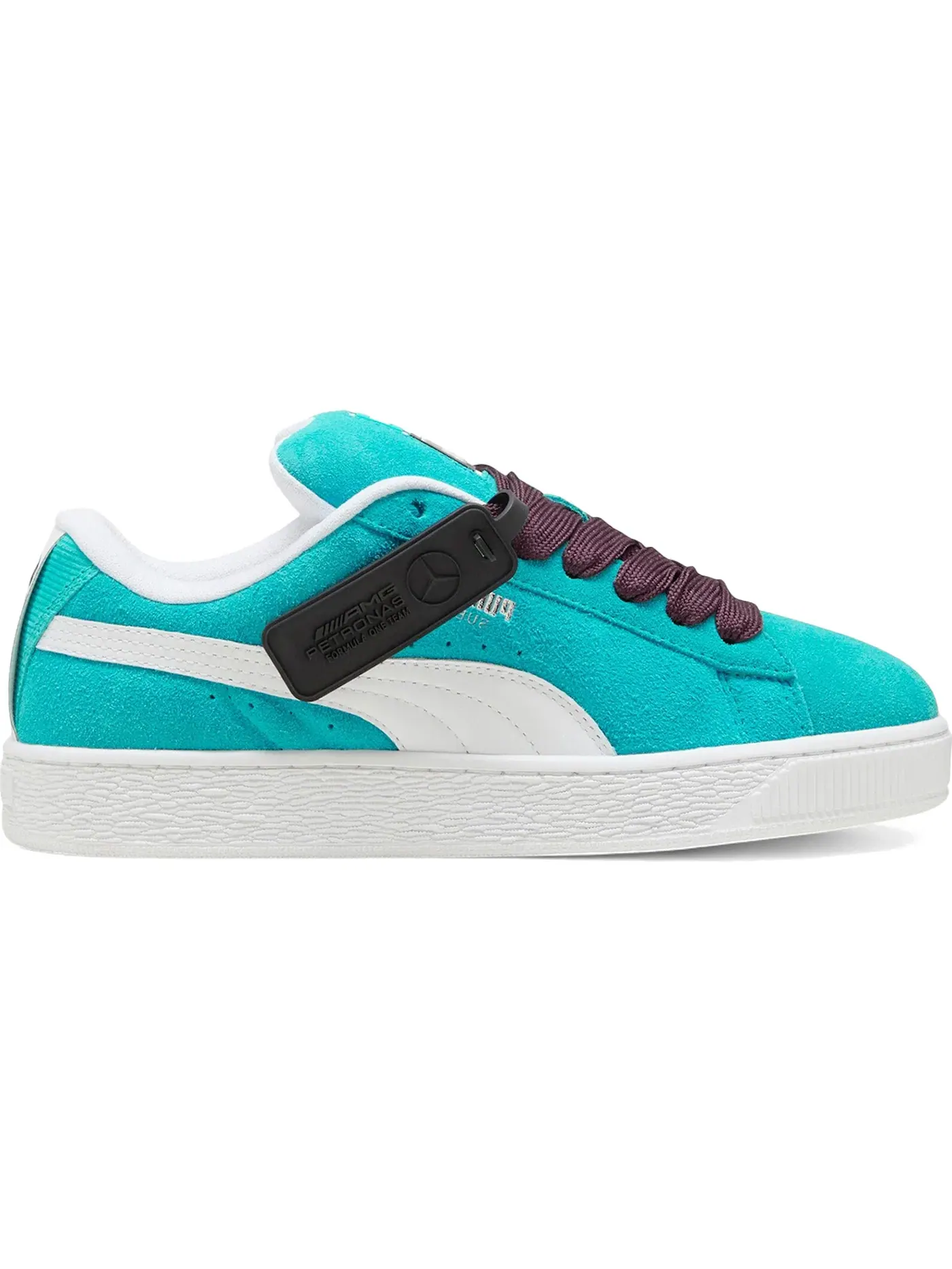 Мужские кроссовки Puma Suede XL Puma — изображение 1 из 1, зеленый/белый
