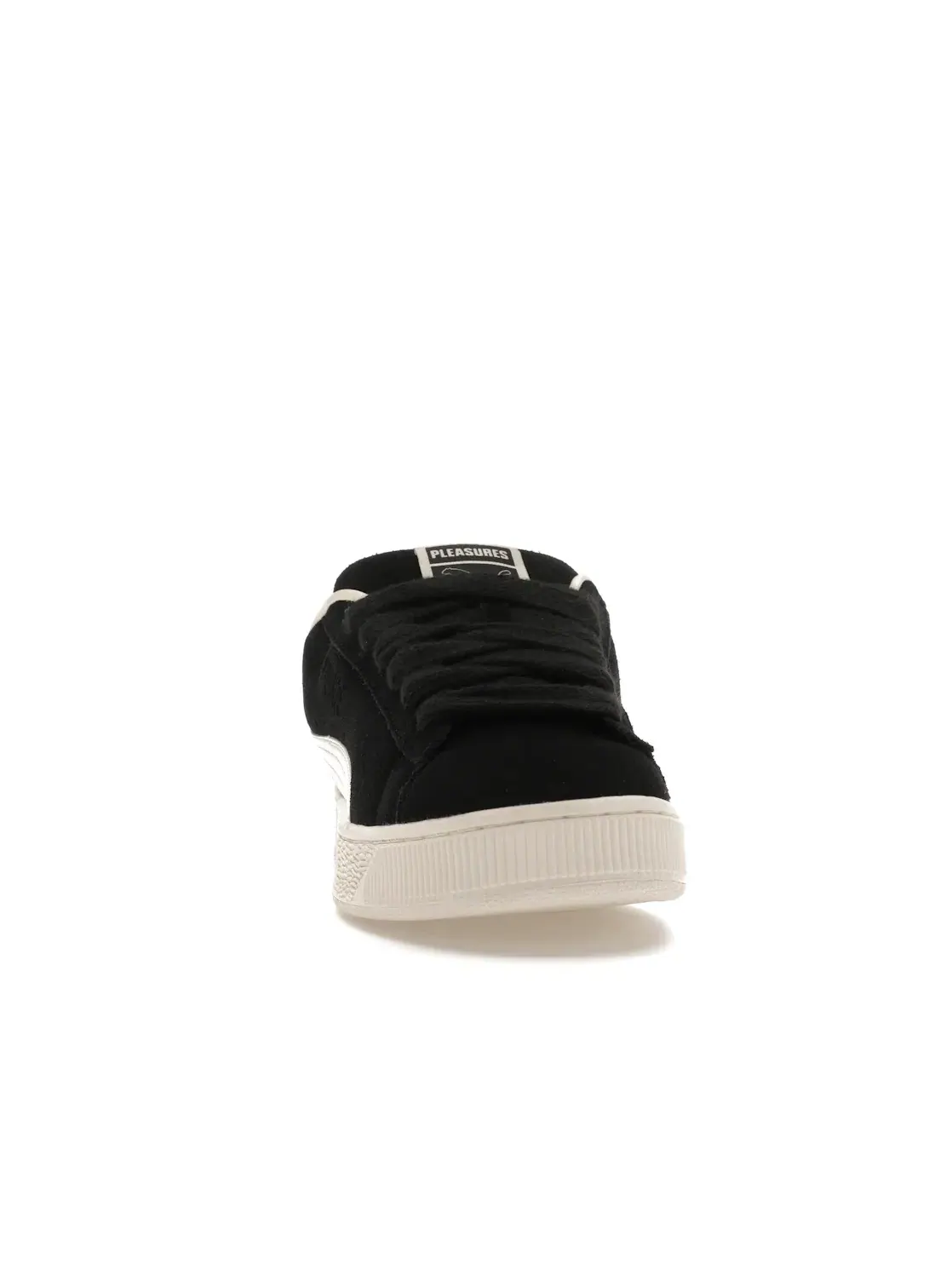 Мужские кроссовки с увеличенным объемом Puma Suede XL Puma — изображение 2 из 4, черный/слоновая кость