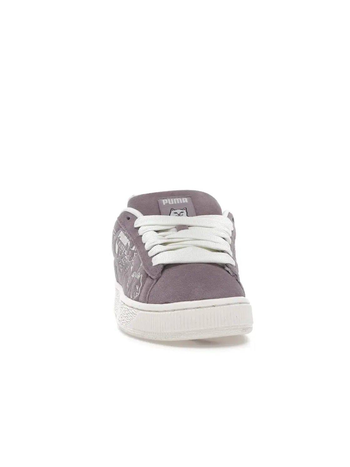 Мужские кроссовки на шнуровке Puma Suede XL Puma — изображение 2 из 4, белый