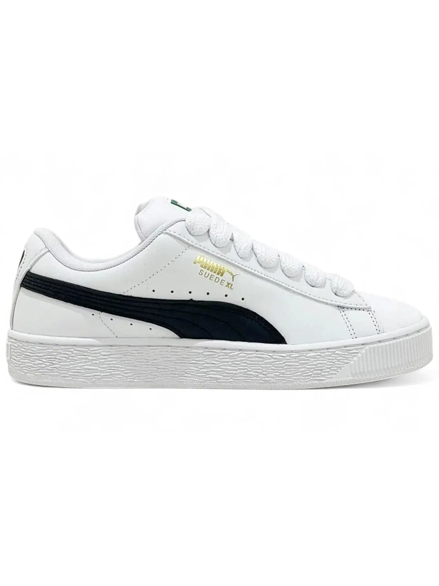 Мужские кроссовки Puma Suede XL Puma — изображение 1 из 1, белый/черный