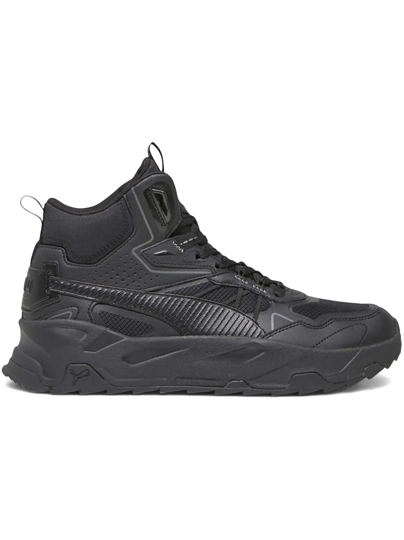 Мужские кроссовки Lifestyle Puma Trinity Mid Hybrid Puma Black / Puma Black / Cool Dark Gray — изображение 1 из 1