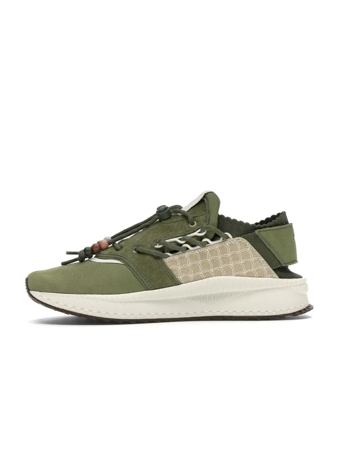 Мужские кроссовки Lifestyle Puma Tsugi Shinsei — изображение 3 из 4, оливковый/белый