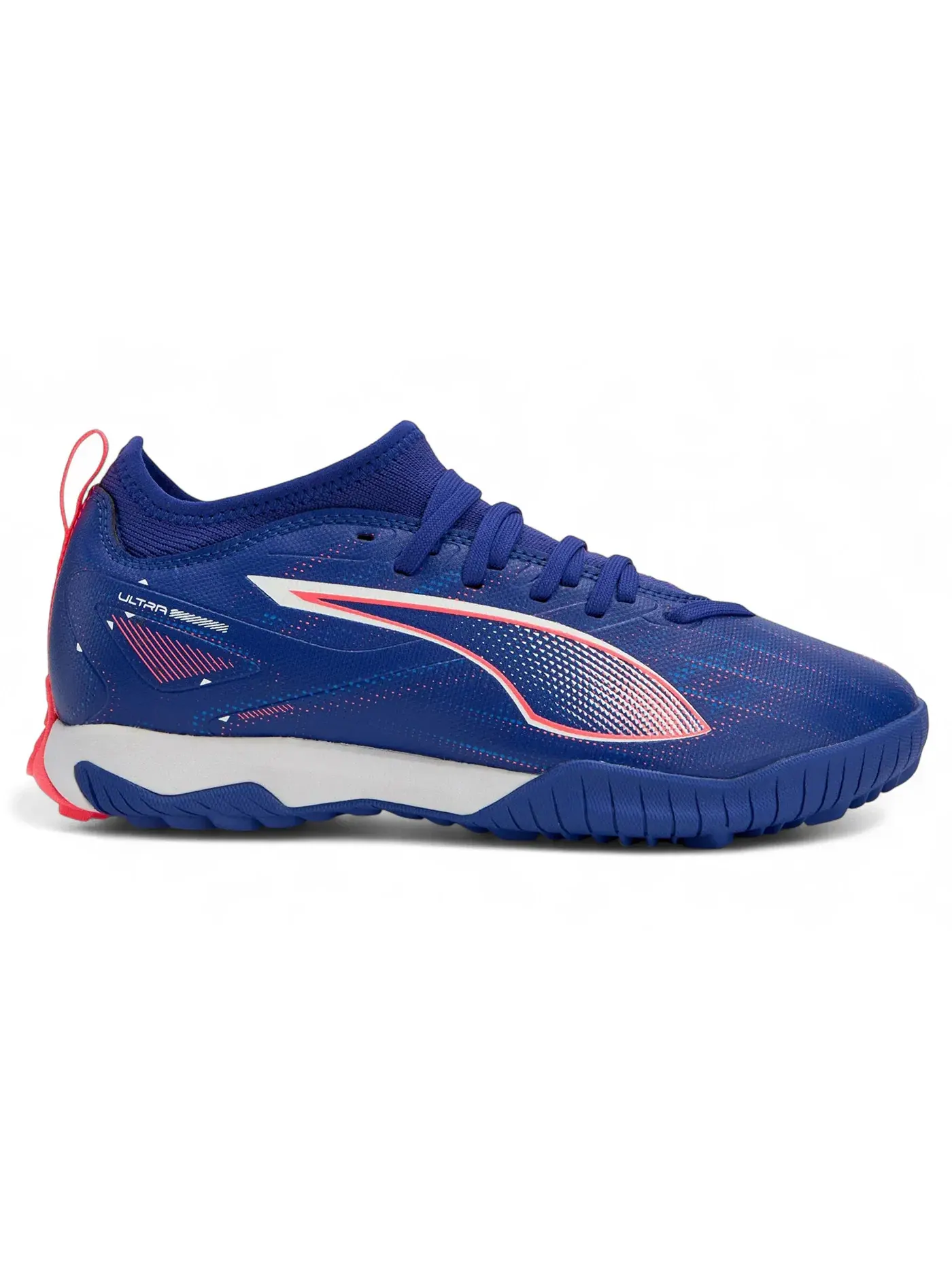 Детские кроссовки для футбола с длинным рукавом Puma Ultra 5 Match TT+ Mid Jr Puma — изображение 1 из 1, белый