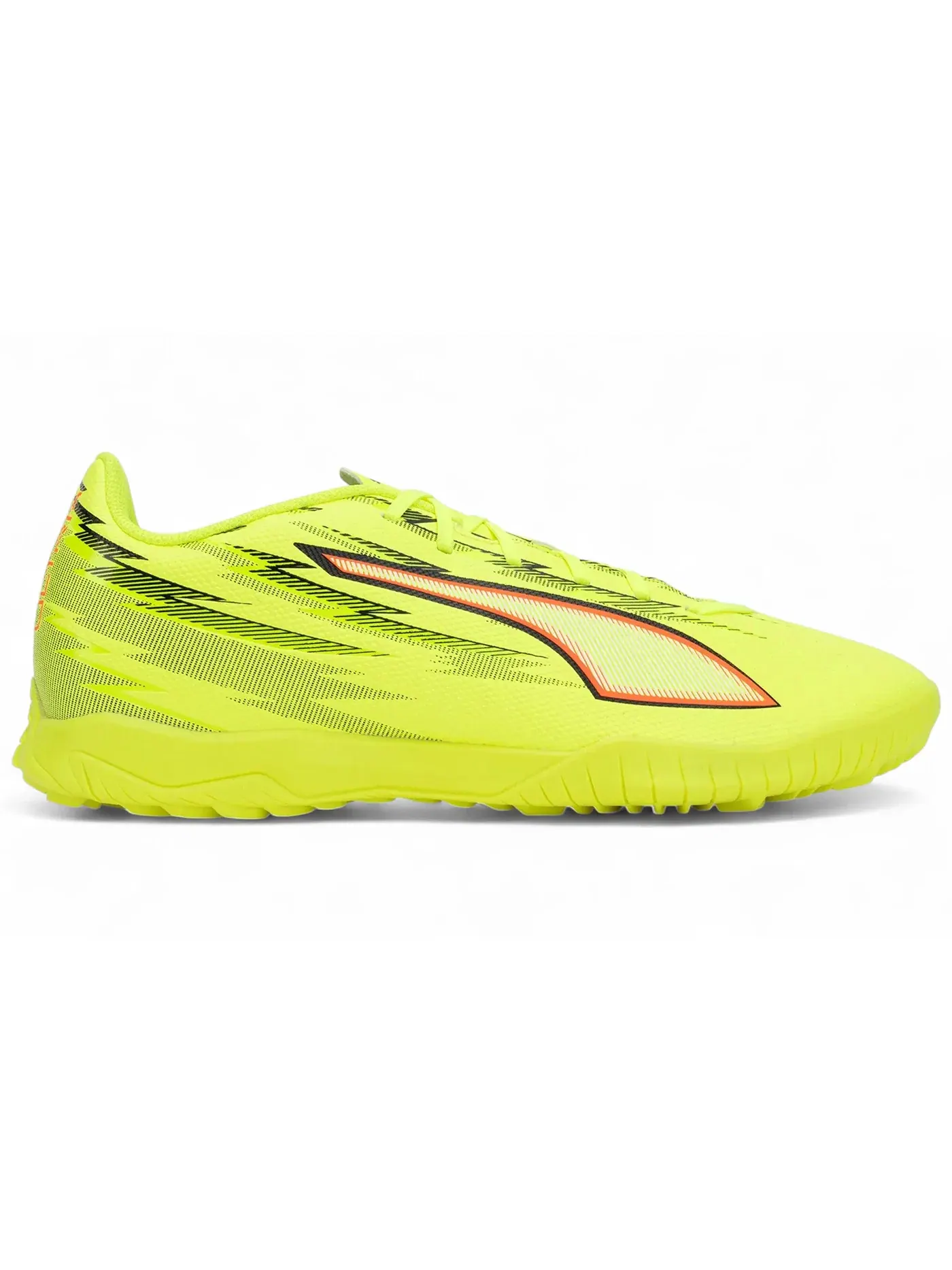 Мужские кроссовки для футбола Puma Ultra 6 Play TT — изображение 1 из 1, желтый/черный/красный