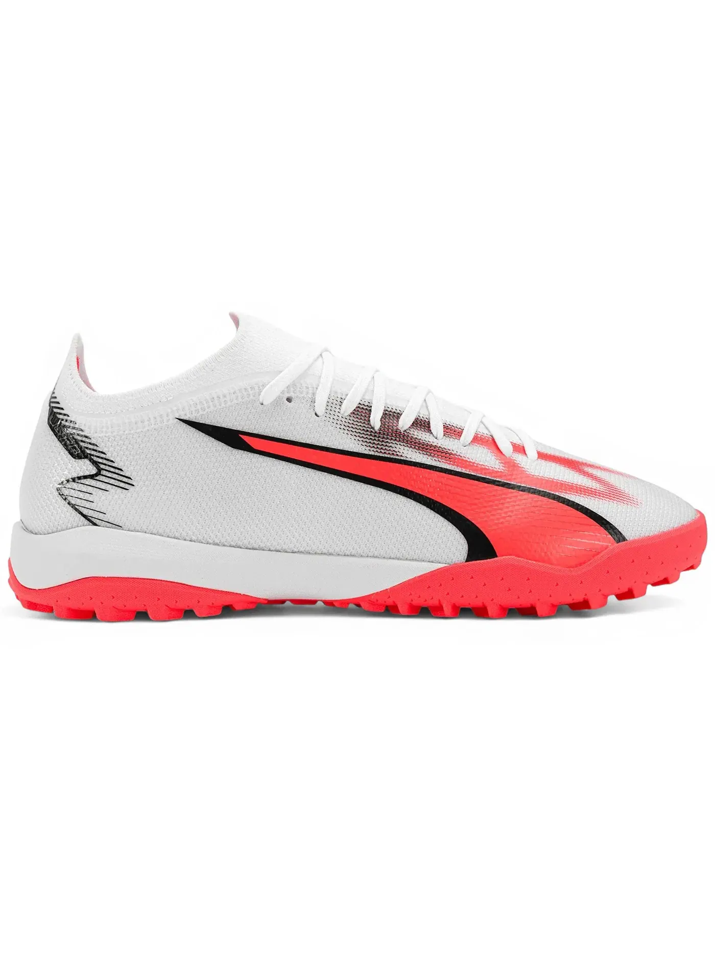 Мужские кроссовки для бега Puma Ultra Match TT Puma White/Puma Black/Fire Orchid — изображение 1 из 1