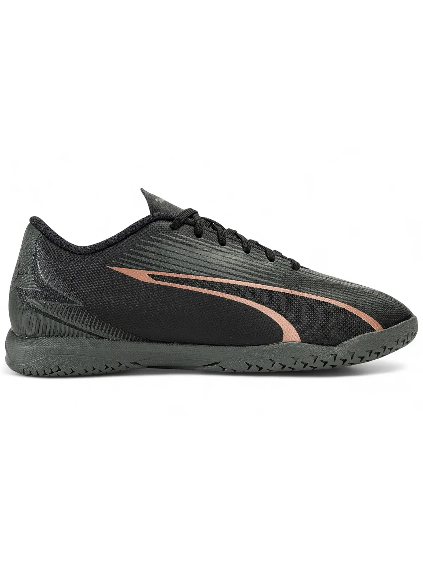 Детские кроссовки для футбола Puma Ultra Play IT Jr Puma Puma Black/Copper Rose — изображение 1 из 1