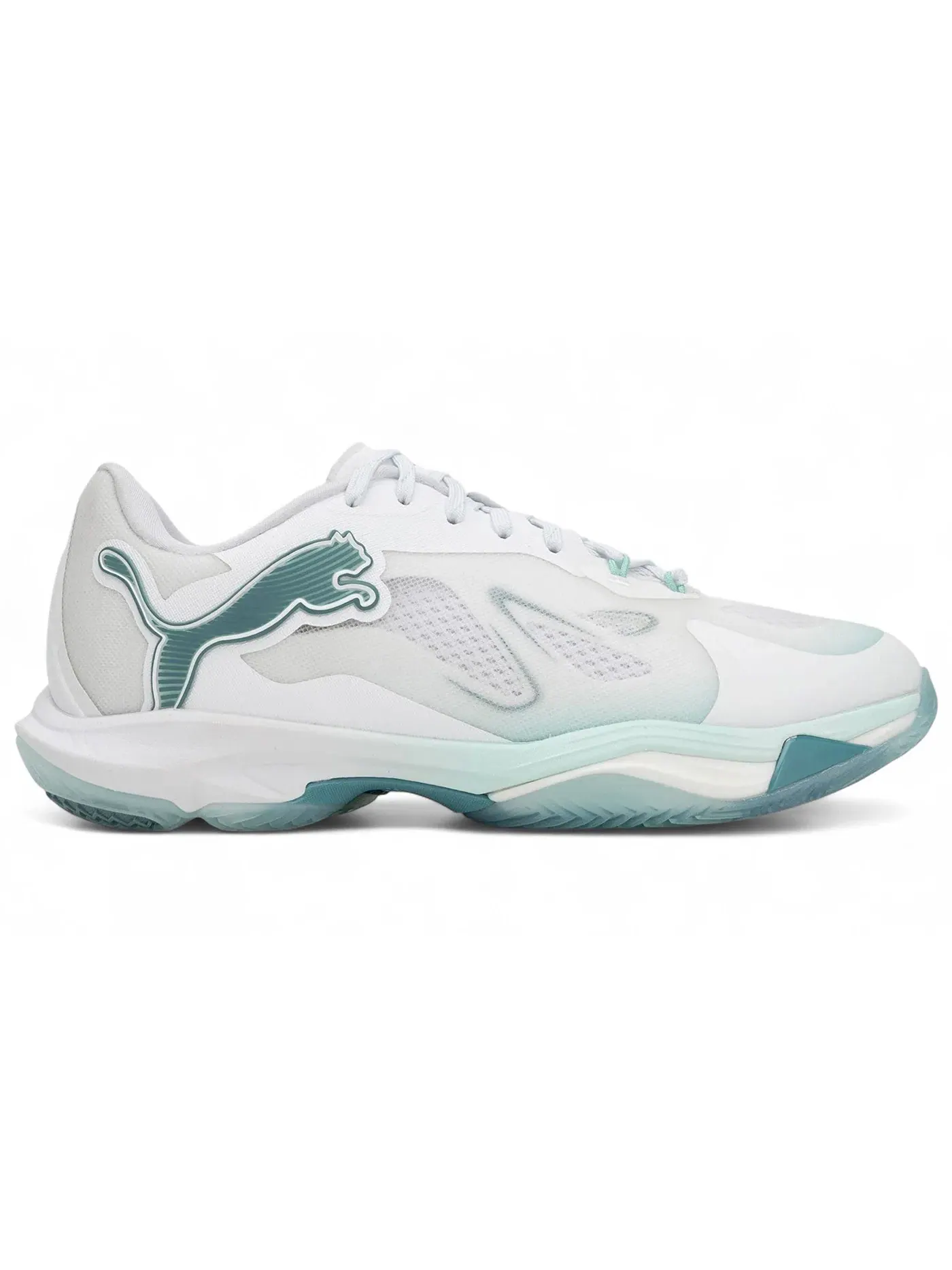Женские кроссовки для бега Puma Vantage Nitro Game On Puma White/Baltic Blue/Fresh Water — изображение 1 из 1