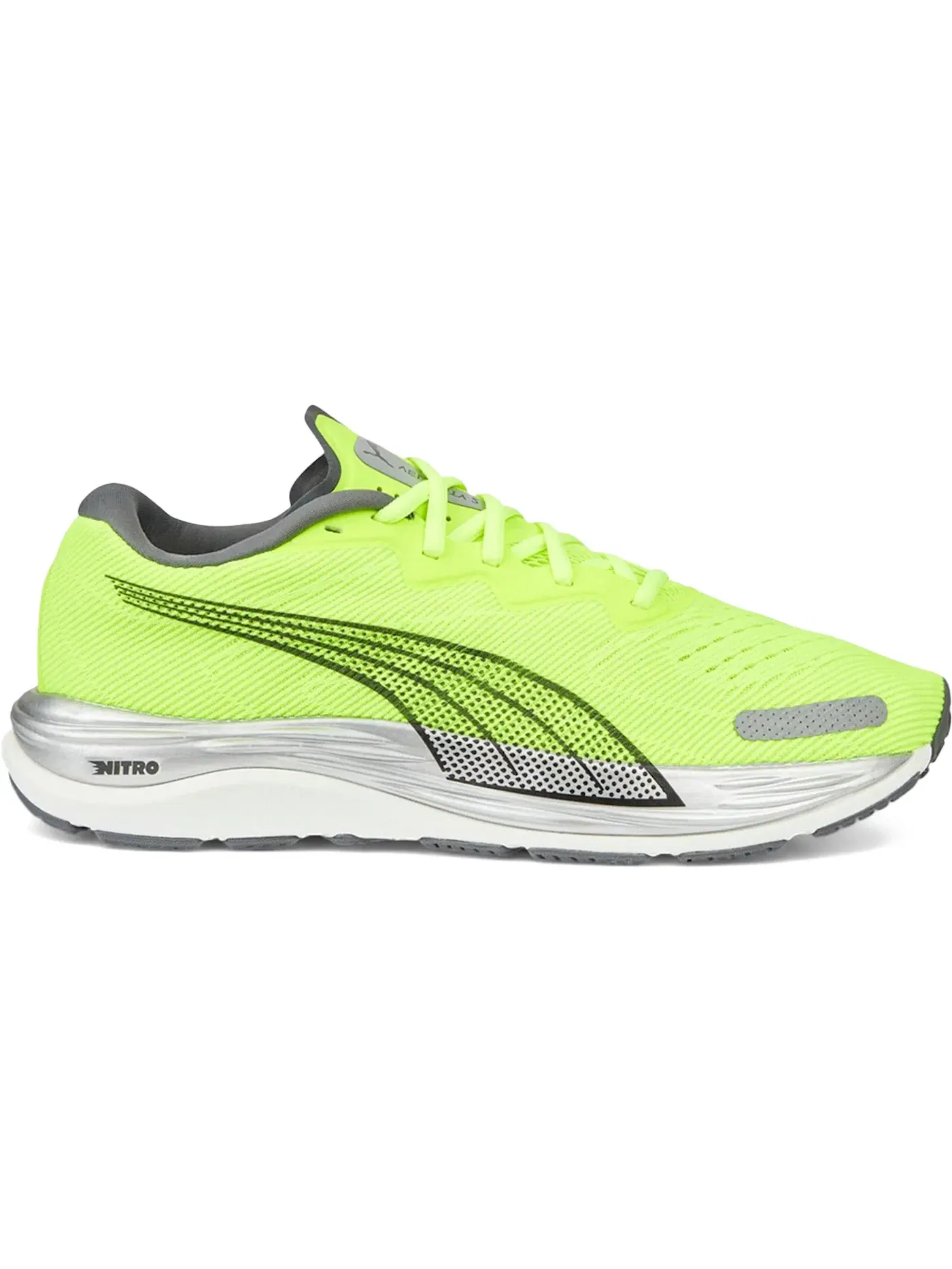 Мужские кроссовки для бега Puma Velocity Nitro 2, Lime Squeeze/Castlerock — изображение 1 из 1