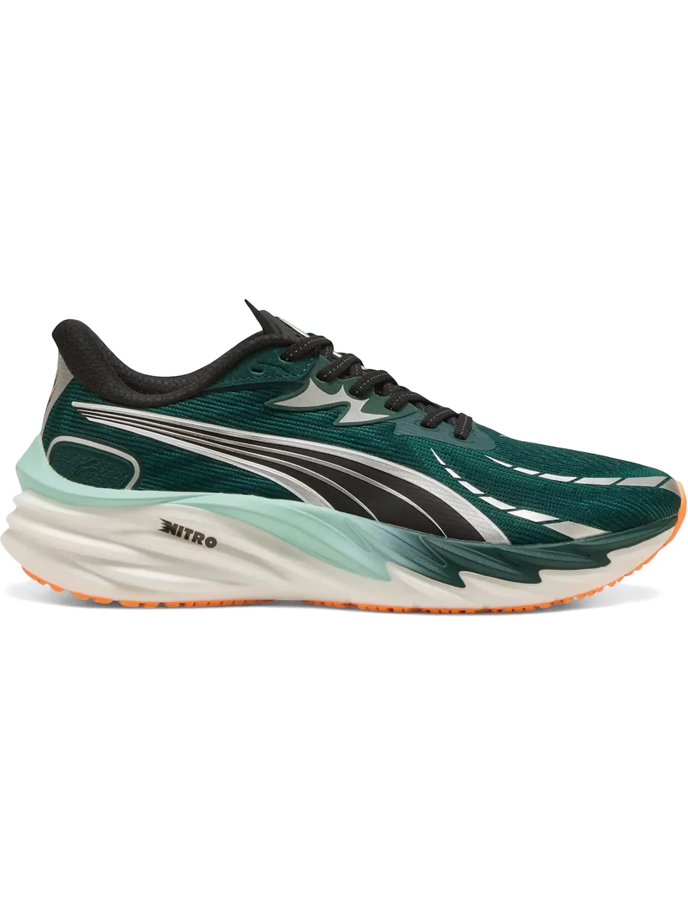 Мужские кроссовки для бега Puma Velocity Nitro 4 — изображение 1 из 1, зеленый