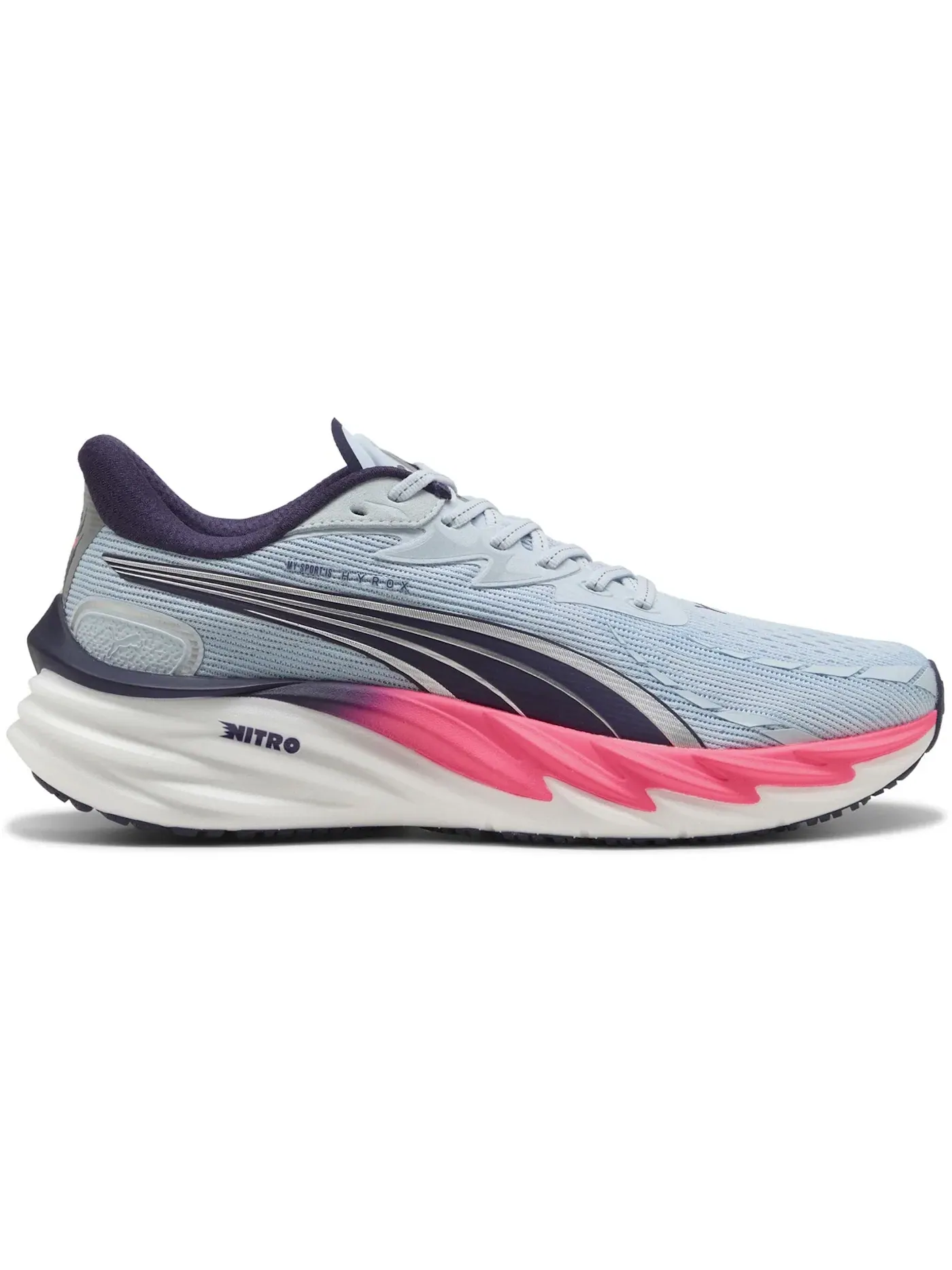 Мужские кроссовки для бега Puma Velocity Nitro 4 — изображение 1 из 1, розовый/глубокий