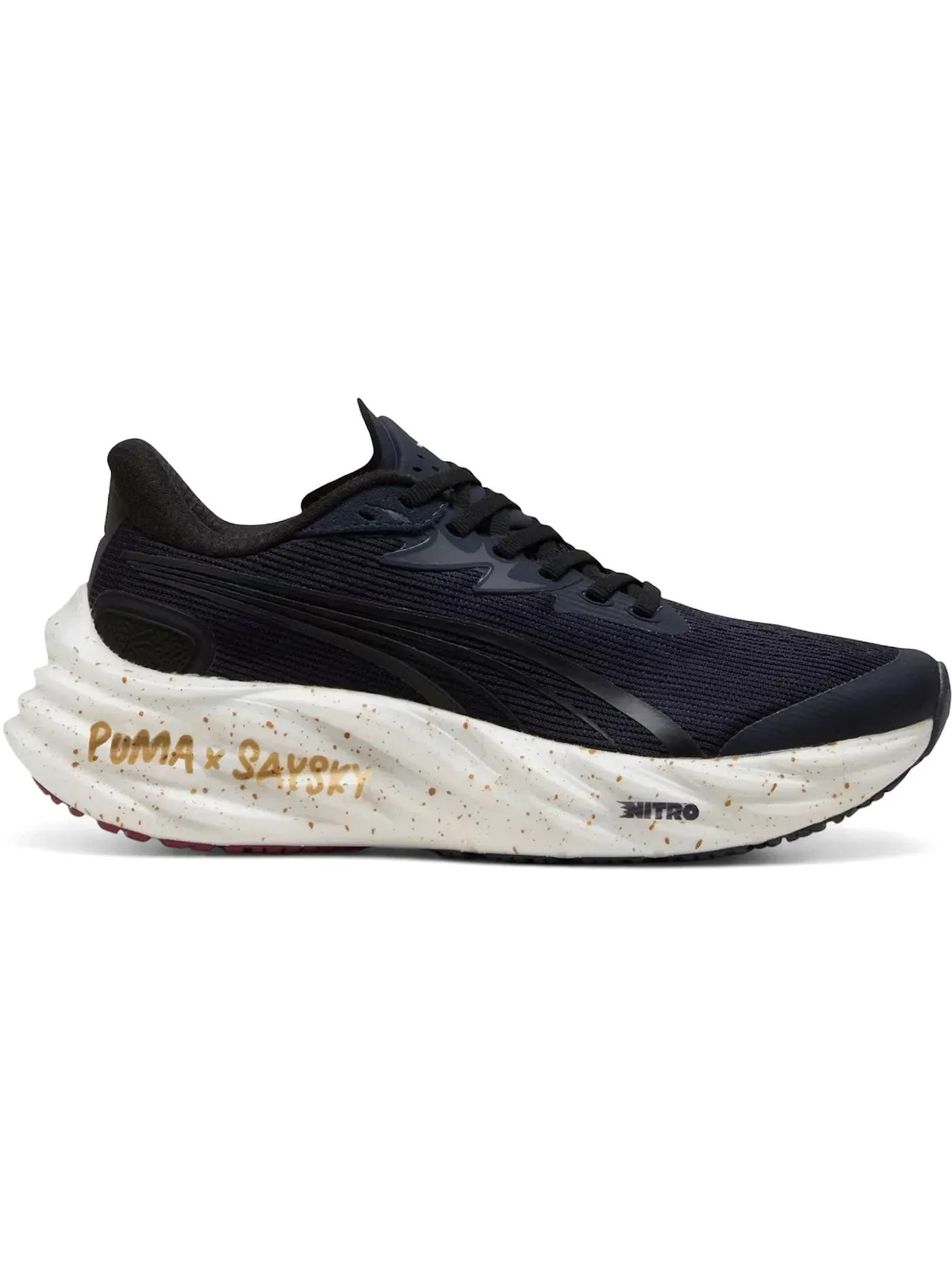 Мужские кроссовки для бега Puma Velocity Nitro 4 — изображение 1 из 1, серый/красный