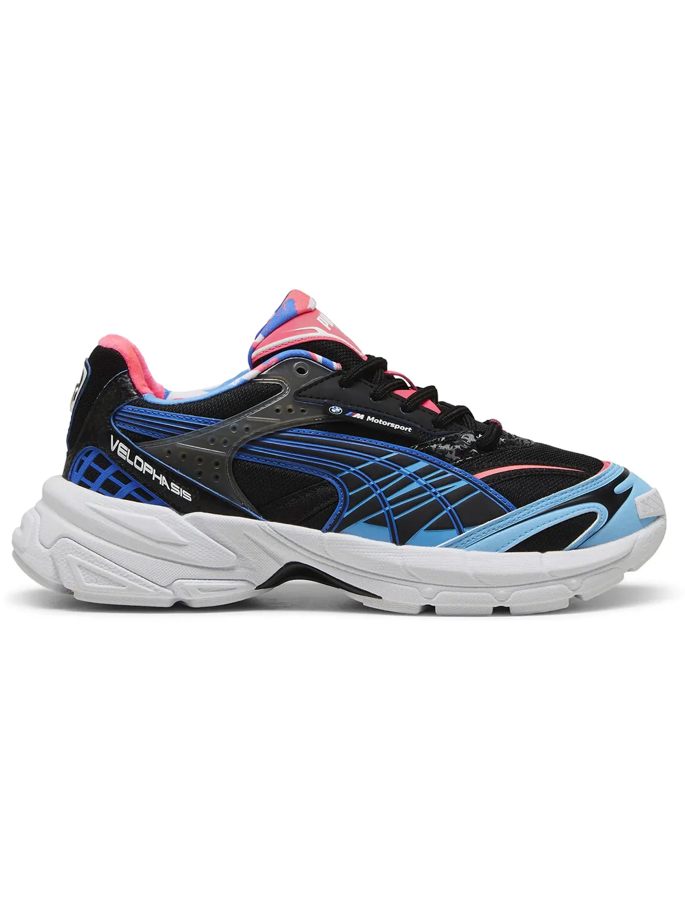 Мужские кроссовки Lifestyle Puma Velophasis — изображение 1 из 1, черный/синий/красный
