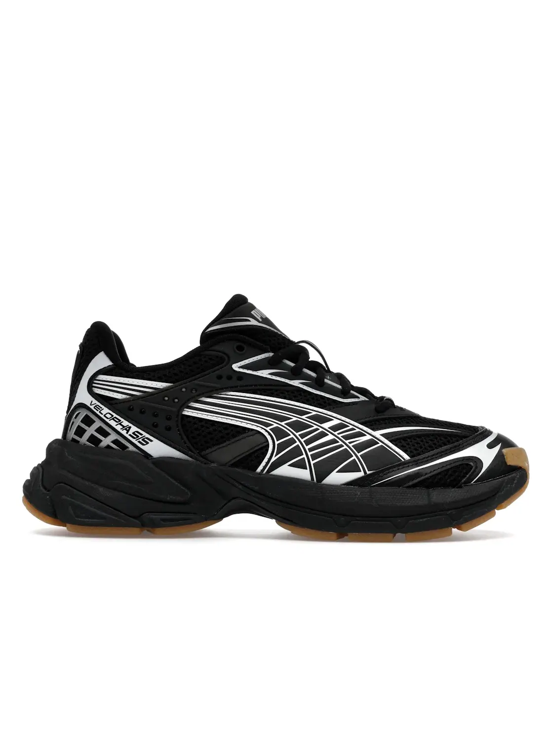 Мужские кроссовки Lifestyle Puma Velophasis Puma Black/Puma White — изображение 1 из 4