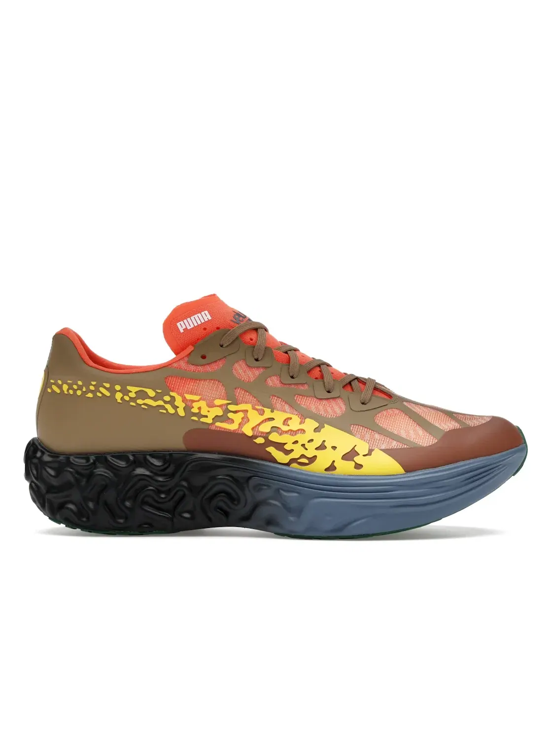 Мужские кроссовки с замшевым верхом Puma Velum Nitro, Toasted/Hot Heat — изображение 1 из 4