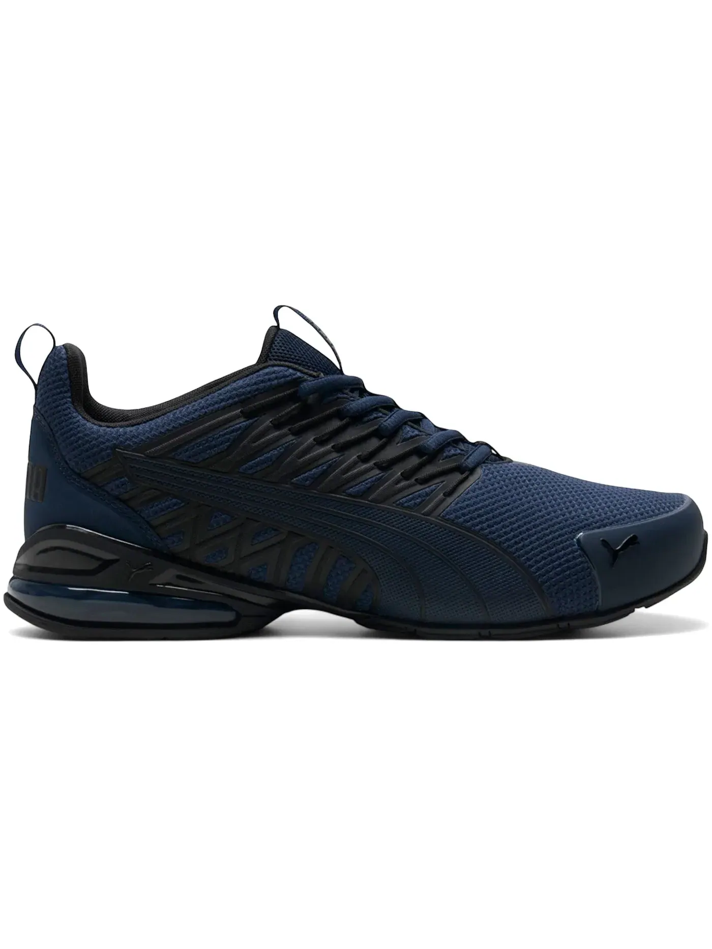 Мужские кроссовки с сетчатым верхом Puma Voltaic Evo Puma — изображение 1 из 1, темно-синий/черный