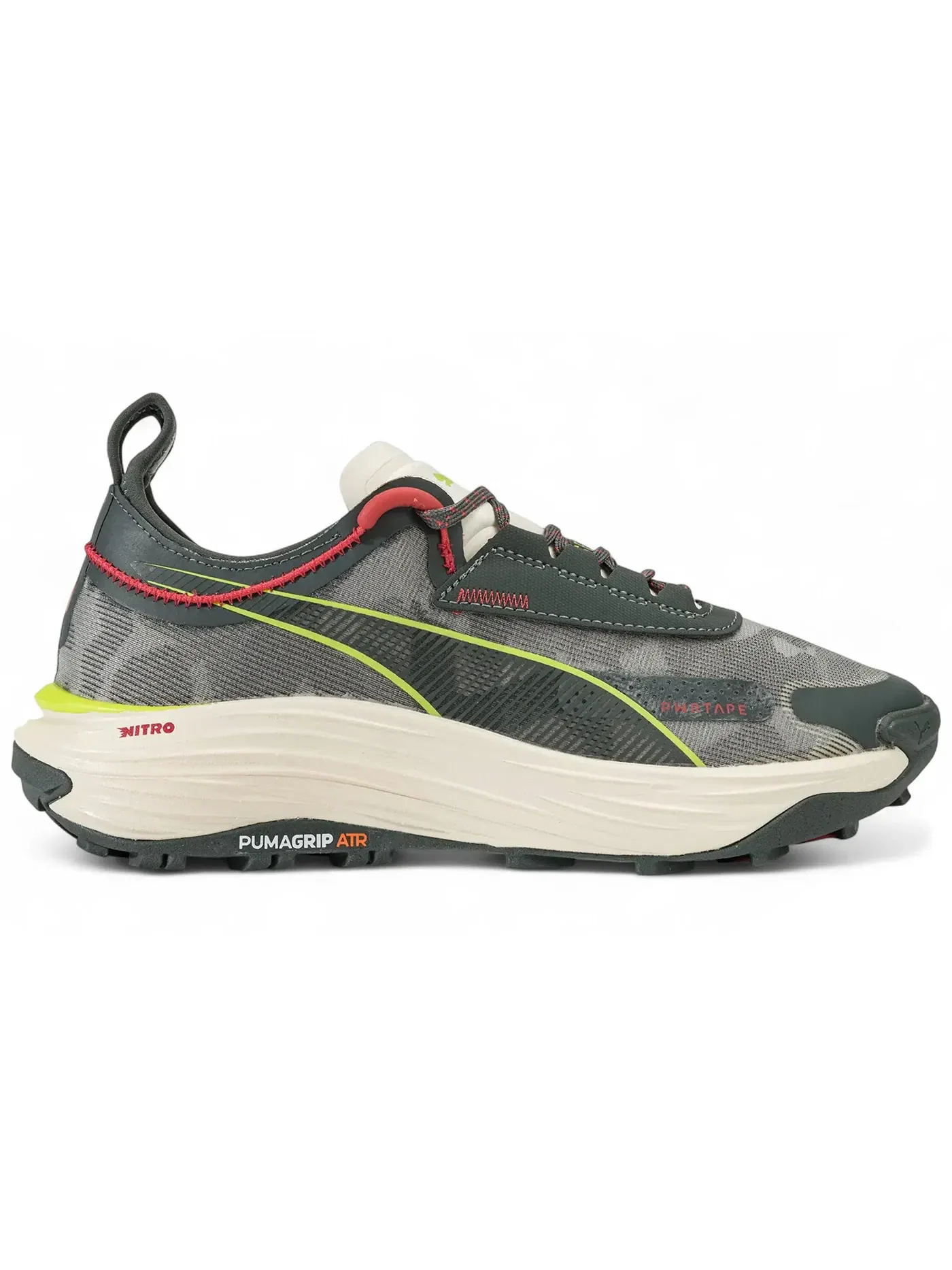 Женские кроссовки для бега Puma Voyage Nitro 3 — изображение 1 из 1, серый красный