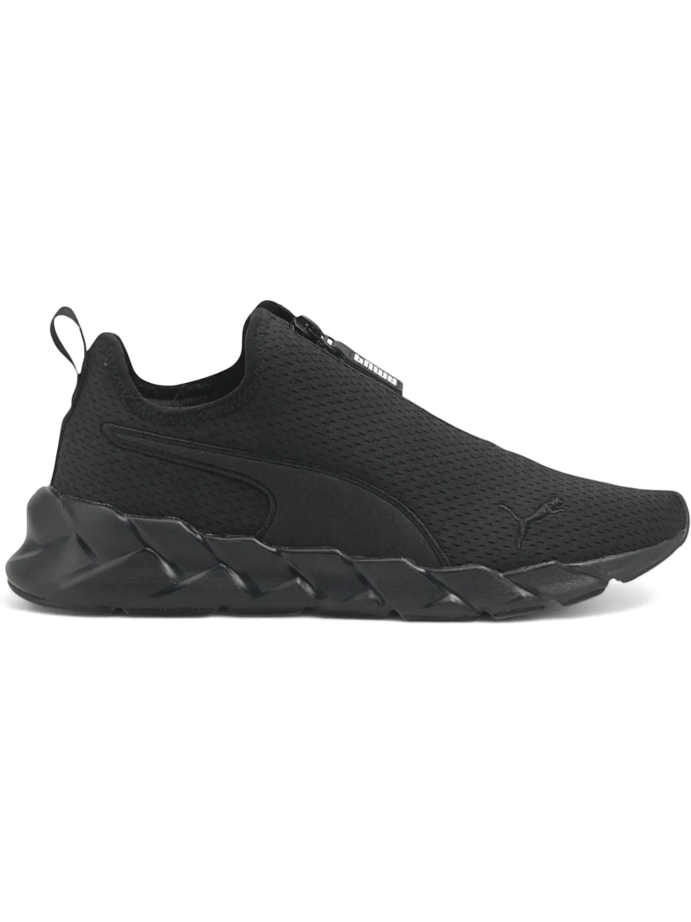 Женские кроссовки Puma Weave Zip — изображение 1 из 1, черный/черный