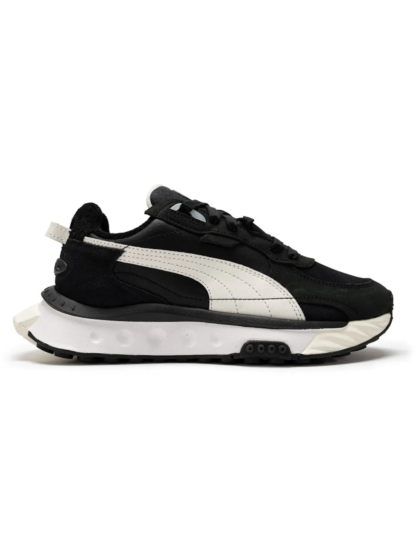Женские кроссовки Lifestyle Puma Wild Rider Premium — изображение 1 из 1, черный/белый