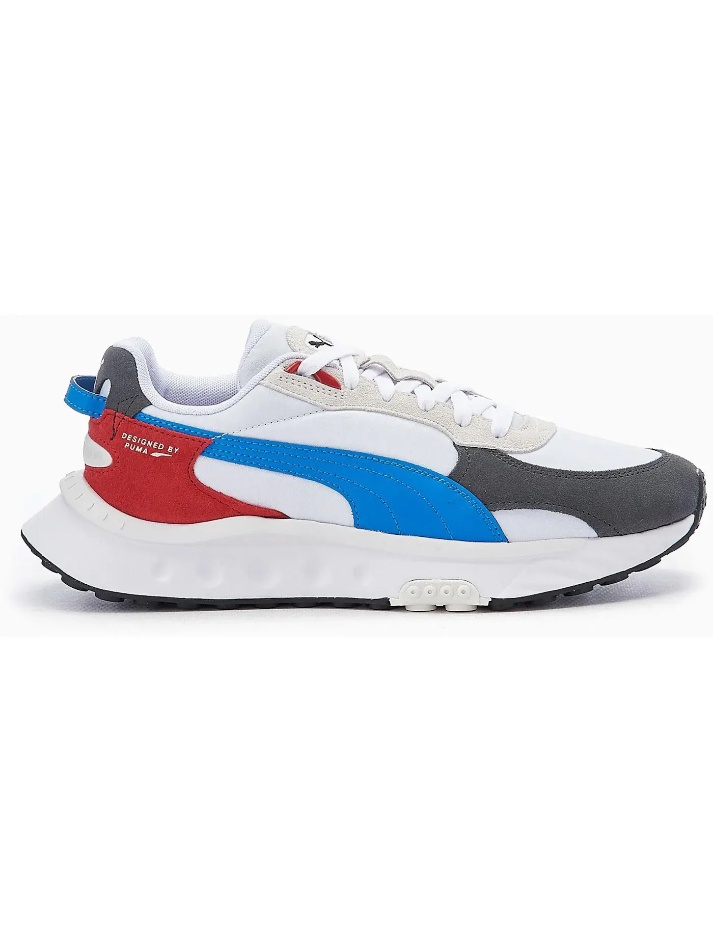 Мужские кроссовки Lifestyle Puma Wild Rider Rollin — изображение 1 из 1, белый/красный/синий