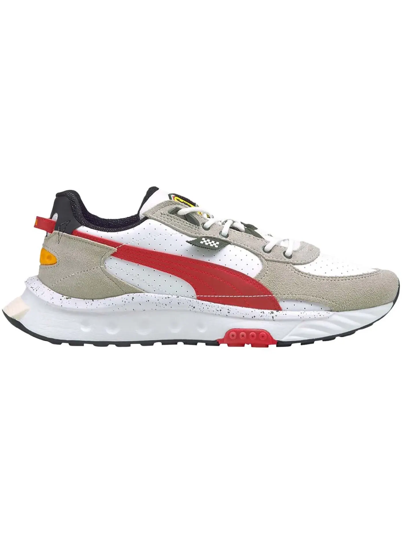 Мужские кроссовки Lifestyle Puma Wild Rider — изображение 1 из 2, белый//серый фиолетовый