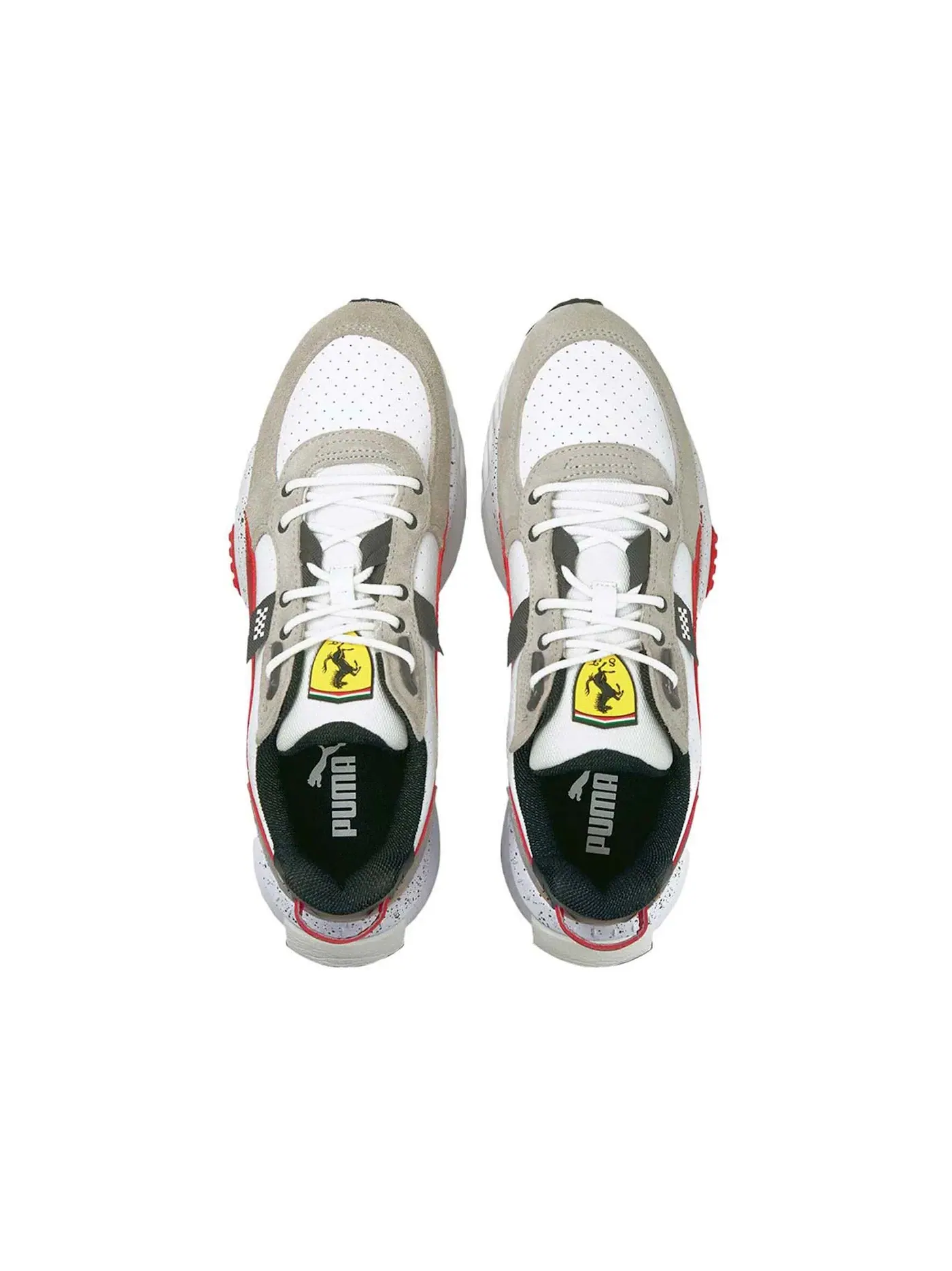 Мужские кроссовки Lifestyle Puma Wild Rider — изображение 2 из 2, белый//серый фиолетовый