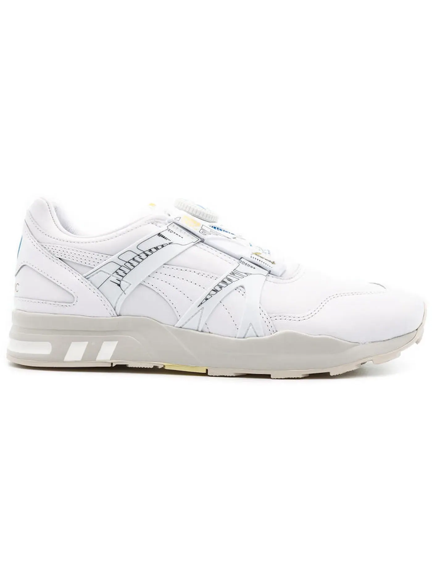 Мужские кроссовки Lifestyle Puma XS 7000 RDL FS Puma — изображение 1 из 1, белый/белый-желтый