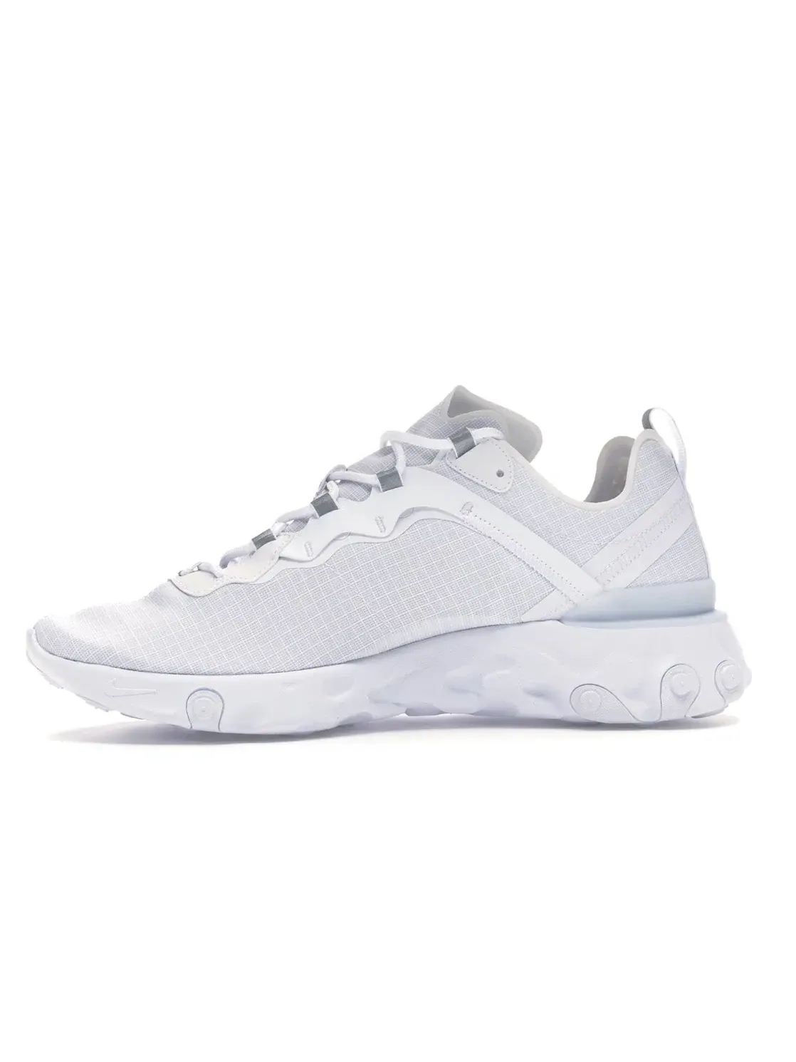 Мужские кроссовки Lifestyle с сетчатым верхом Nike React Element 55 SE — изображение 3 из 4, белый платиновый