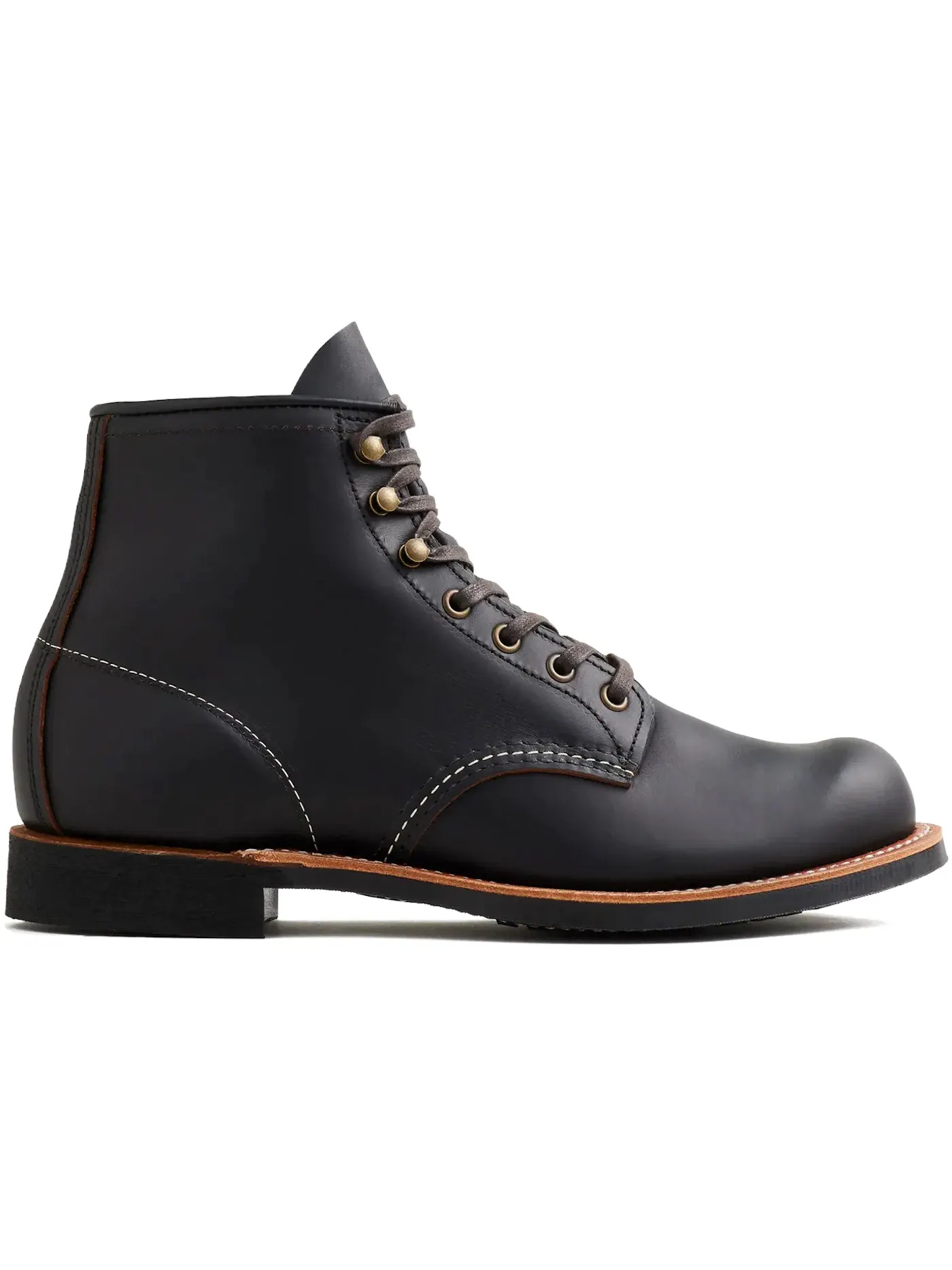 Мужские ботинки из кожи Black Prairie Leather Red Wing Shoes Blacksmith 6-Inch Boot