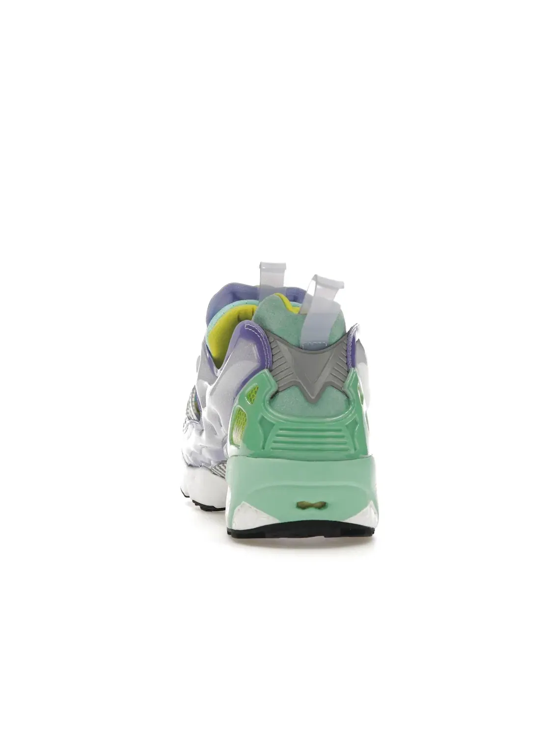 Кроссовки мужские Reebok Lifestyle x Adidas ZX Fury, коллаборация — изображение 4 из 4, фиолетовый/мятный/желтый