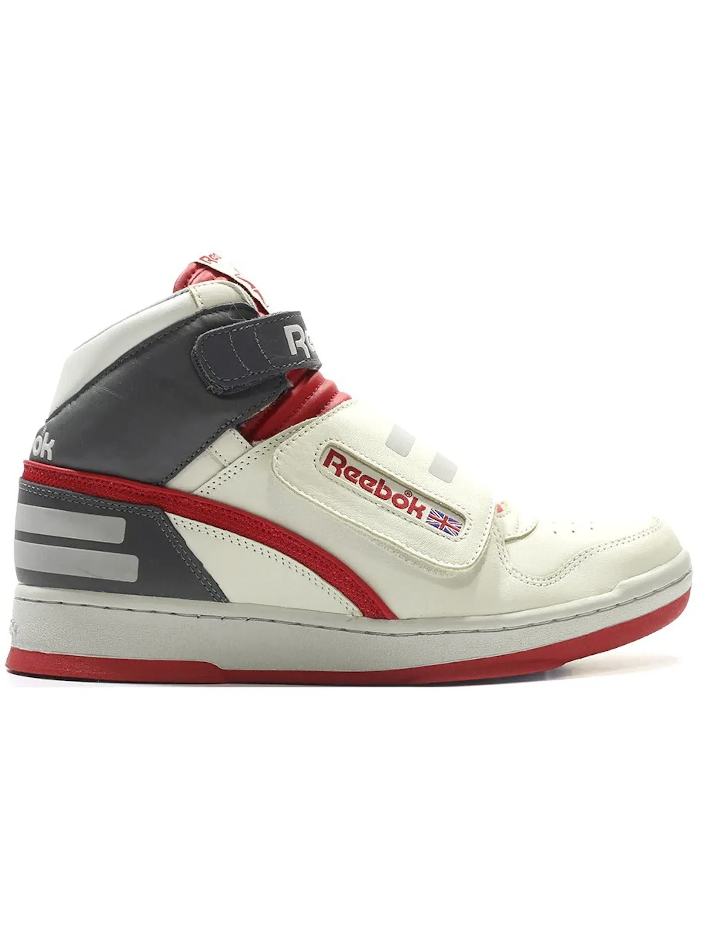 Кроссовки мужские Reebok Alien Stomper, Lifestyle — изображение 1 из 1, кремовый белый/красный