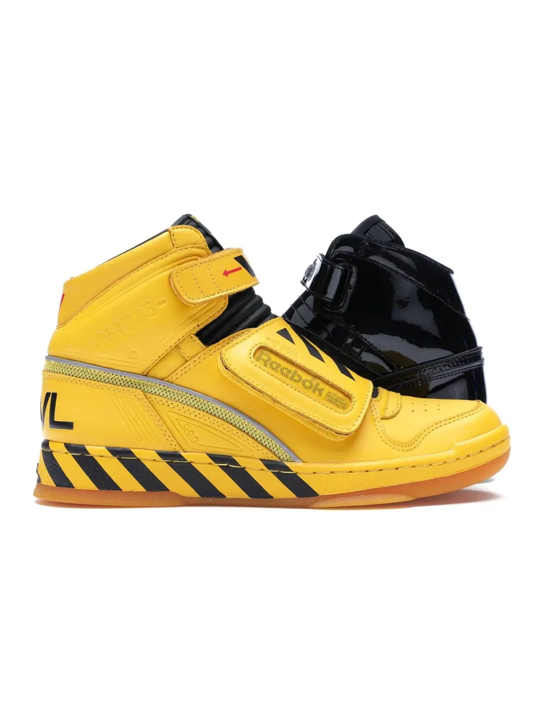 Кроссовки Reebok Alien Stomper Mid Lifestyle Retro Yellow/Black-Gum — изображение 1 из 4, желтый/черный