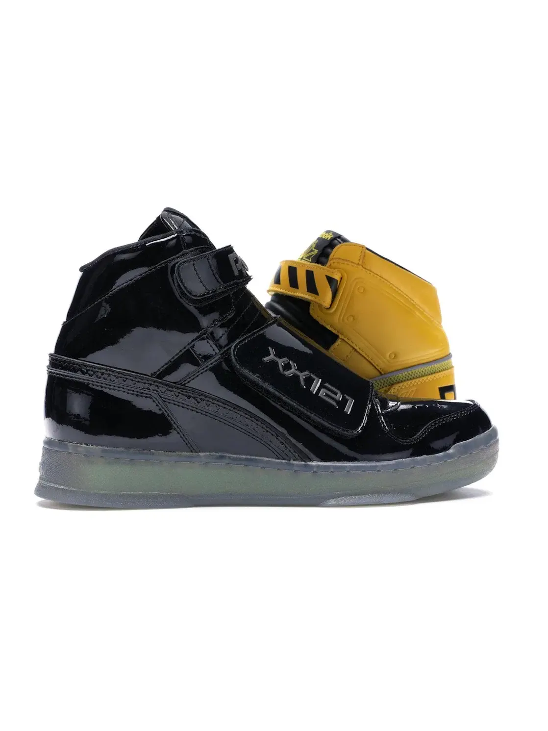 Кроссовки Reebok Alien Stomper Mid Lifestyle Retro Yellow/Black-Gum — изображение 3 из 4, желтый/черный