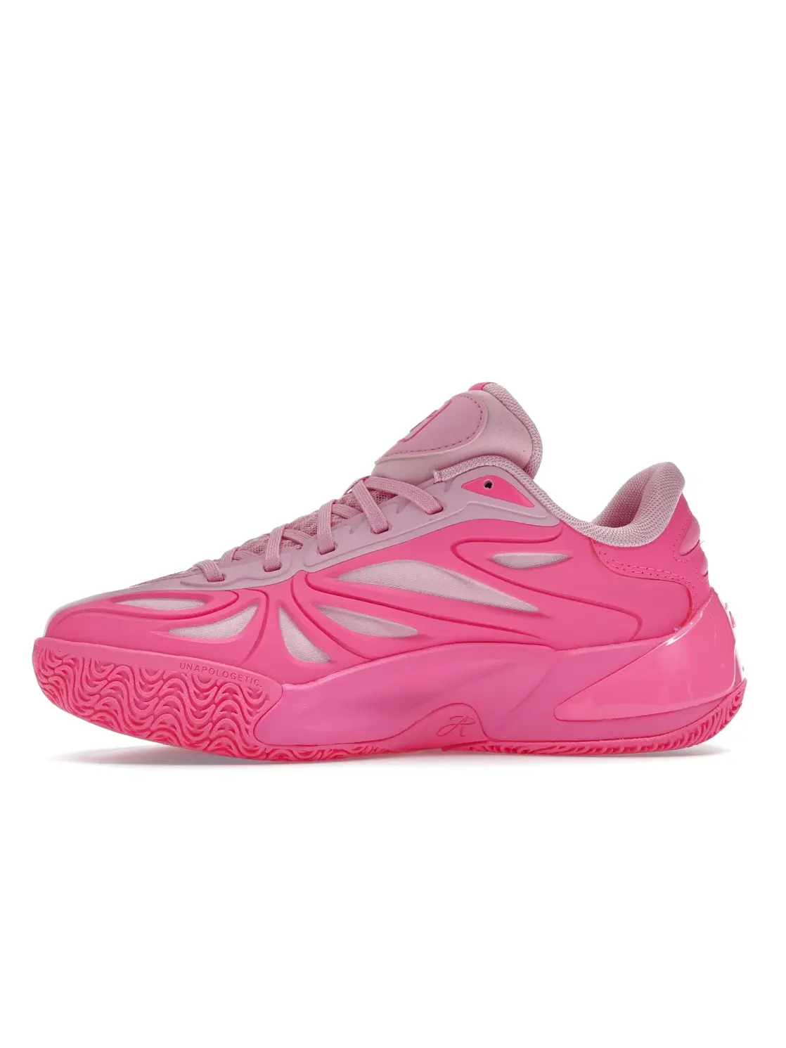 Баскетбольные кроссовки Reebok Angel Reese 1, монохромный дизайн — изображение 3 из 4, розовый