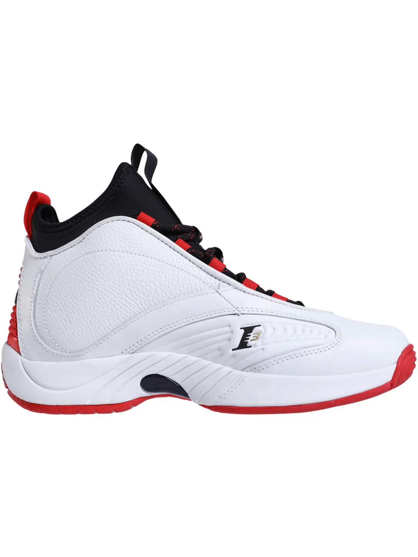 Кроссовки мужские Reebok Answer 4.5 — изображение 1 из 1, белый/красный-черный
