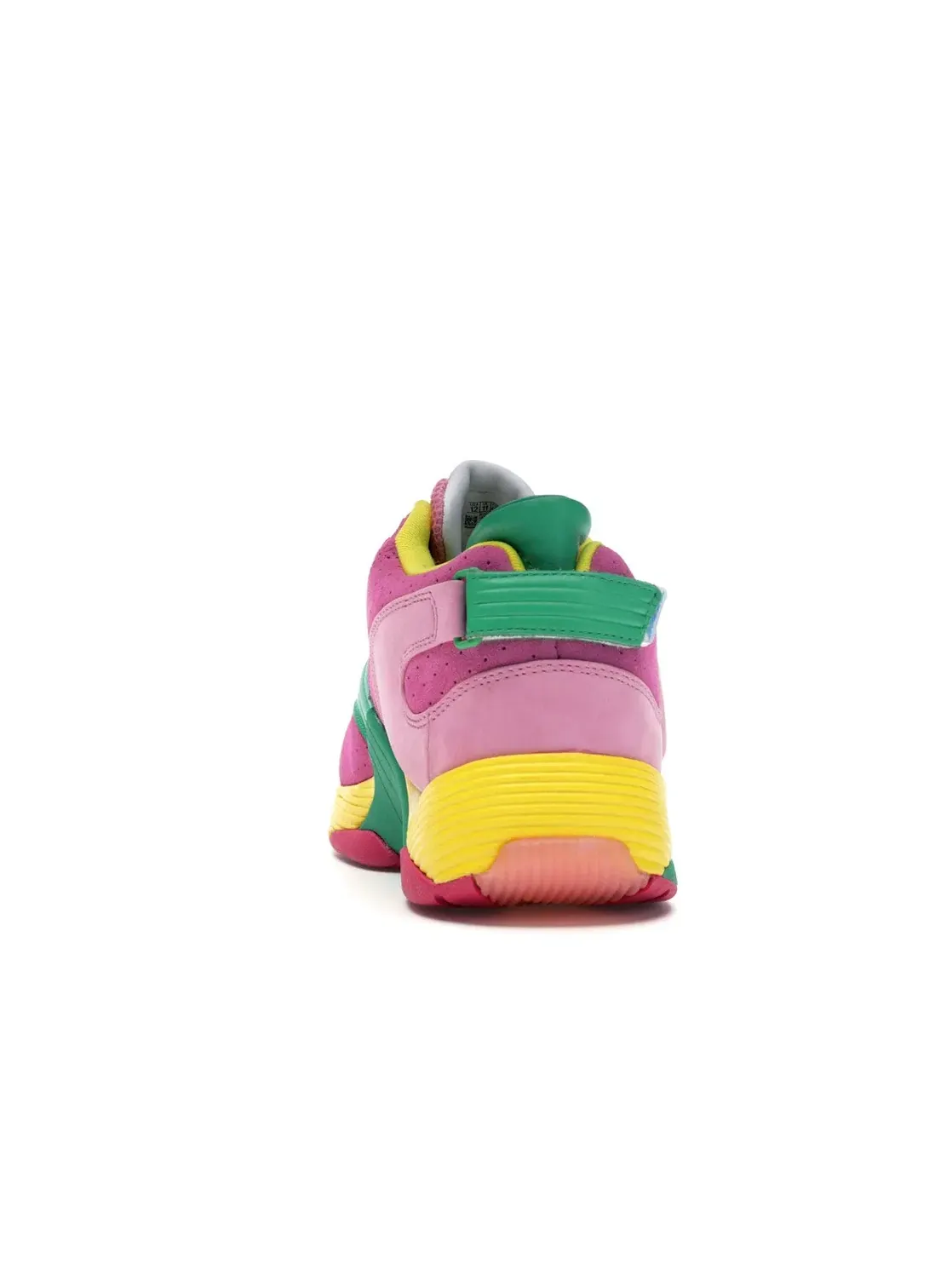 Кроссовки Reebok Answer 5 BBC Icecream ComplexCon (2019) — изображение 4 из 4, розовый/зеленый-желтый