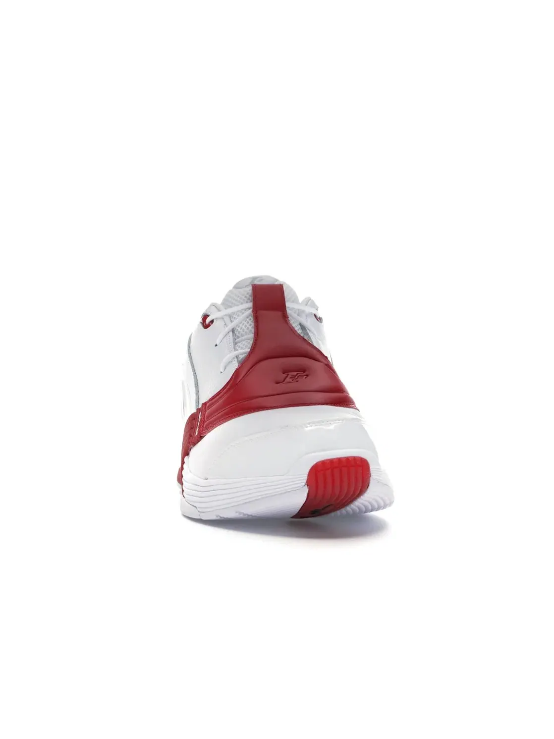 Кроссовки мужские Reebok Answer 5, кожаные — изображение 2 из 4, белый/красный