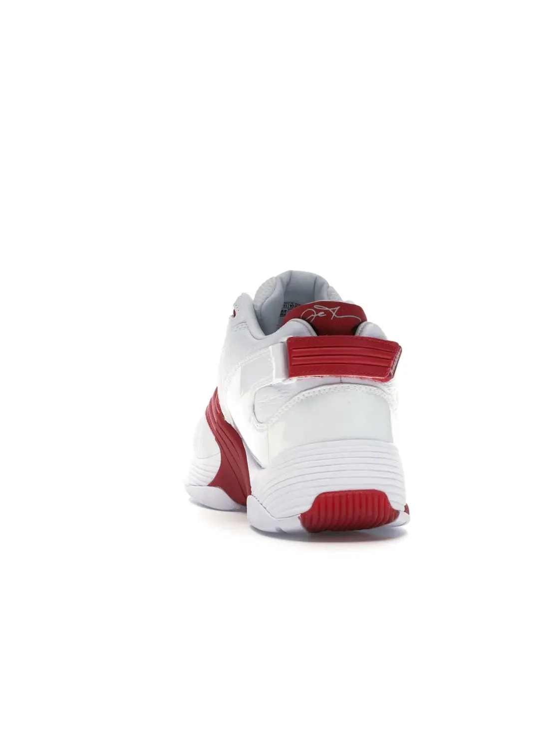 Кроссовки мужские Reebok Answer 5, кожаные — изображение 4 из 4, белый/красный