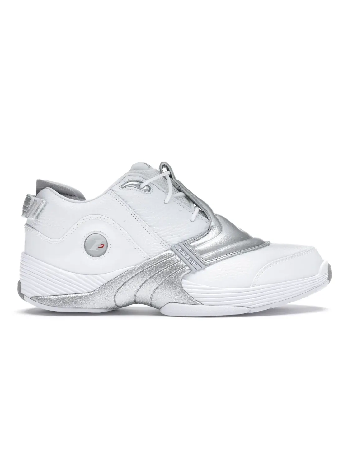 Кроссовки мужские Reebok Lifestyle Answer 5 White Matte Silver — изображение 1 из 4, белый серебристый