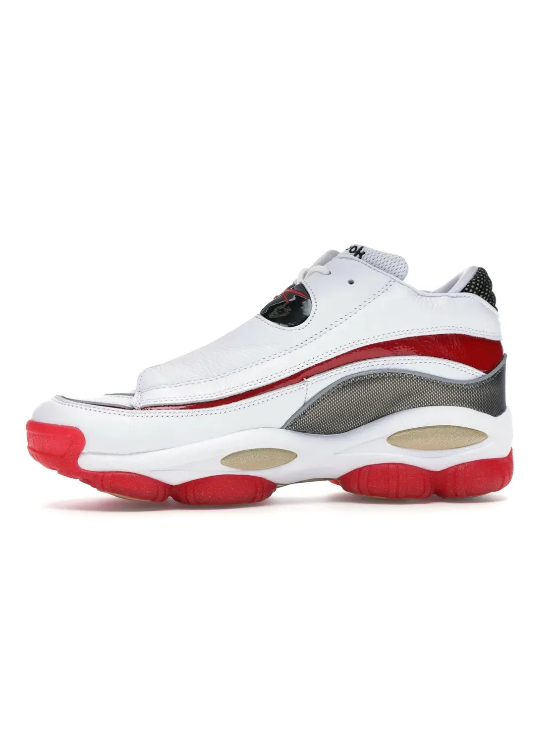 Кроссовки мужские Reebok Answer DMX, классический дизайн — изображение 3 из 4, белый/красный