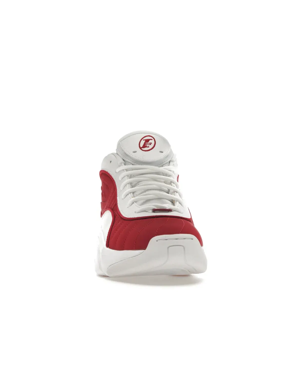 Кроссовки мужские Reebok Answer III Lifestyle, кожаные, с технологией Hexalite — изображение 2 из 4, белый/красный