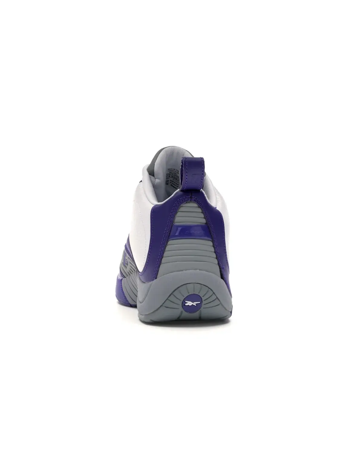 Кроссовки мужские Reebok Answer IV Lifestyle — изображение 4 из 4, фиолетовый/серый-белый