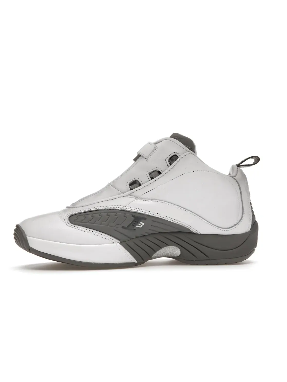 Кроссовки мужские Reebok Answer IV Only The Strong Survive, лимитированная серия — изображение 3 из 4, белый/серый/серый
